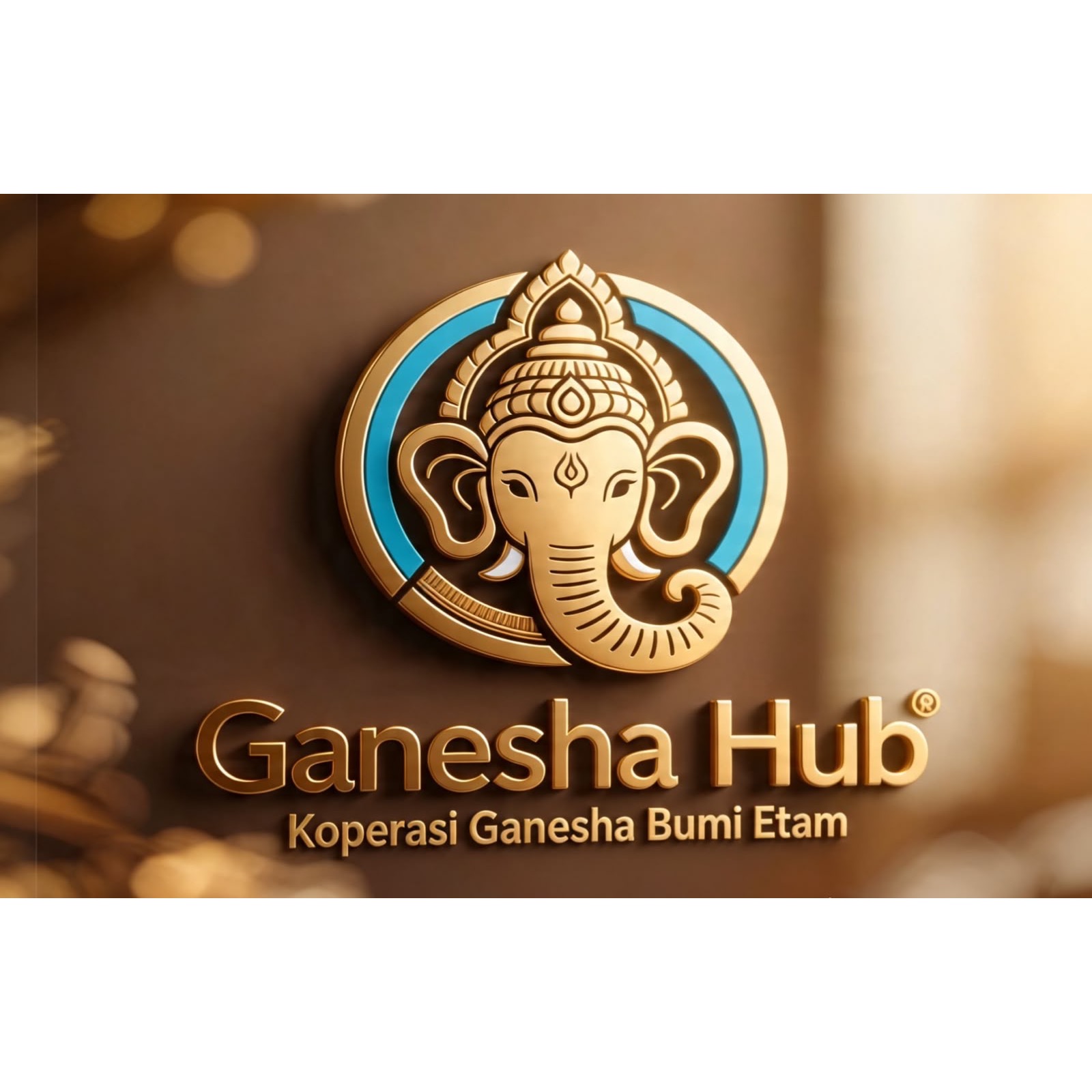 Logo Ganesha Hub untuk layanan virtual office